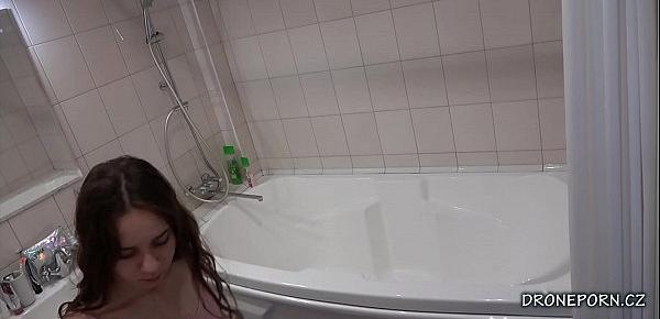  Czech Girl Keti in the shower - Hidden camera